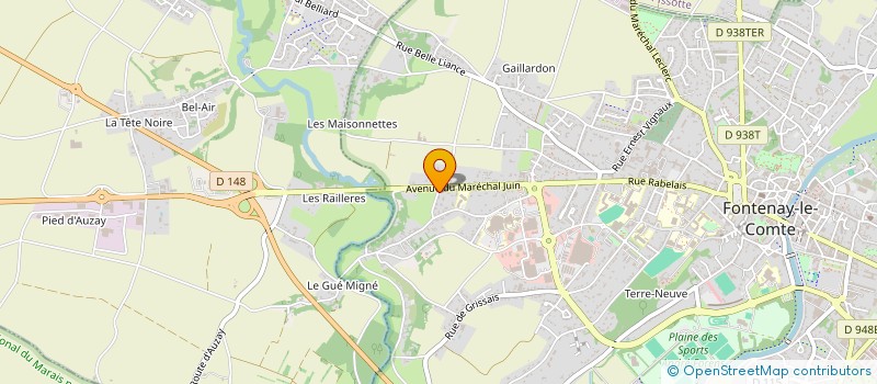 localisation de l'entreprise MONSIEUR FRANCK ANDRIEUX à FONTENAY-LE-COMTE