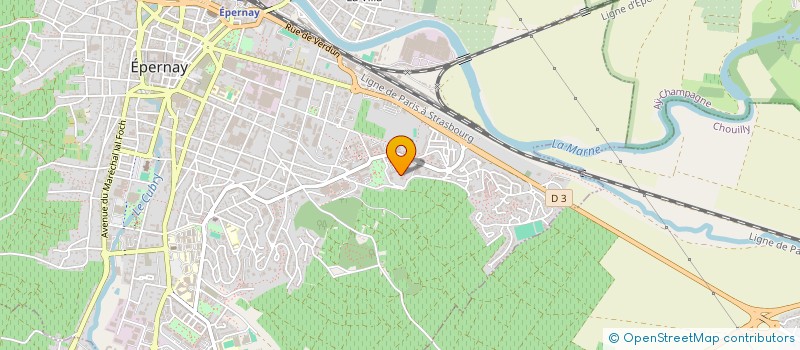 localisation de l'entreprise MONSIEUR FRANCK ANDRIEUX  EPERNAY