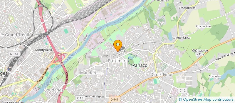 localisation de l'entreprise MONSIEUR FRANCK ANGER à PANAZOL