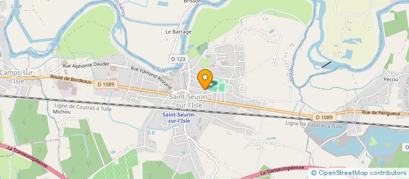 localisation de l'entreprise MONSIEUR FRANCK ANSELME  SAINT-SEURIN-SUR-L'ISLE