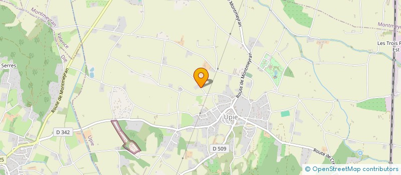 localisation de l'entreprise MONSIEUR FRANCK APPOLINAIRE  UPIE