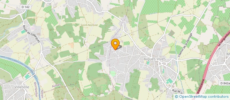 localisation de l'entreprise MONSIEUR FRANCK ARBAUD à AIGUES-VIVES