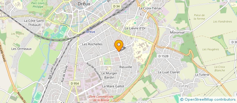 localisation de l'entreprise MONSIEUR FRANCK ARBONVILLE à DREUX