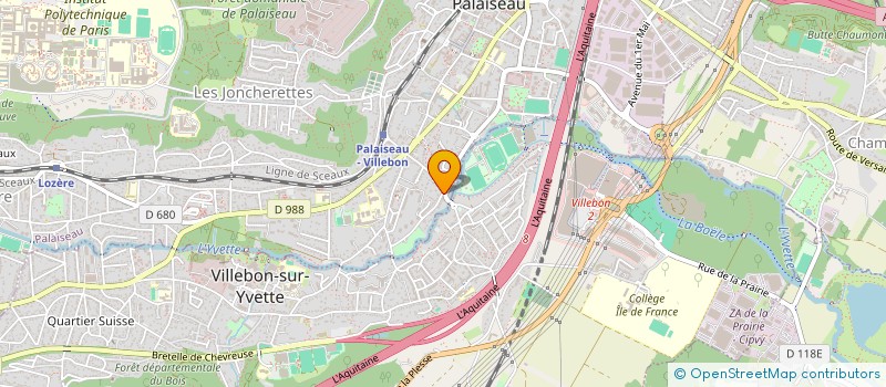 localisation de l'entreprise MONSIEUR FRANCK ARCIVAUX à PALAISEAU