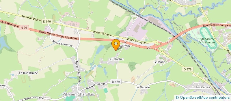 localisation de l'entreprise MONSIEUR FRANCK ARNOUX à VITRY-EN-CHAROLLAIS