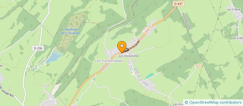 localisation de l'entreprise MONSIEUR FRANCK ARNOUX  SAINT-JULIEN-LES-RUSSEY