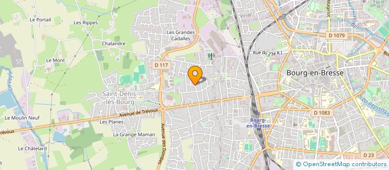 localisation de l'entreprise MONSIEUR FRANCK ARRAGON à SAINT-DENIS-LES-BOURG
