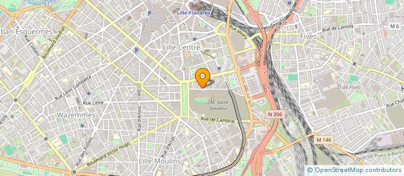 localisation de l'entreprise MONSIEUR FRANCK-ARTHUR ESSOMBA BETSI à LILLE