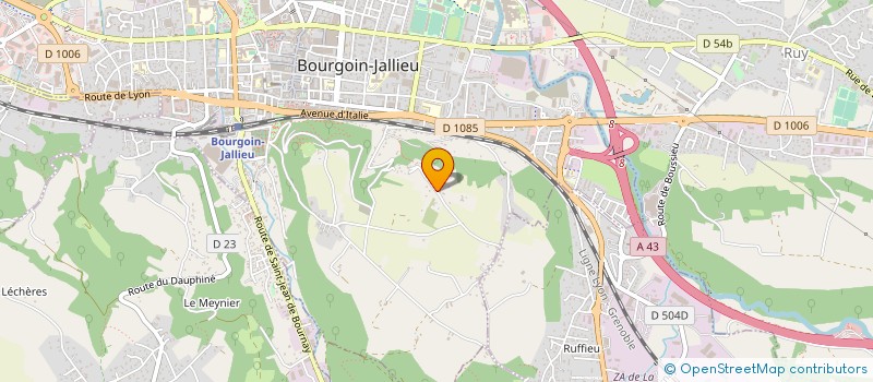 localisation de l'entreprise MONSIEUR FRANCK ASENSI  BOURGOIN-JALLIEU