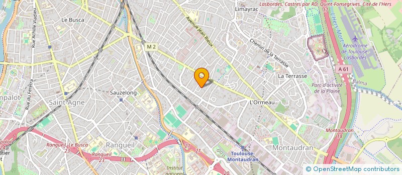 localisation de l'entreprise MONSIEUR FRANCK ASTRUC à TOULOUSE
