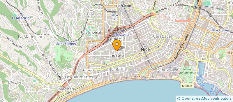 localisation de l'entreprise MONSIEUR FRANCK ATTIA à NICE