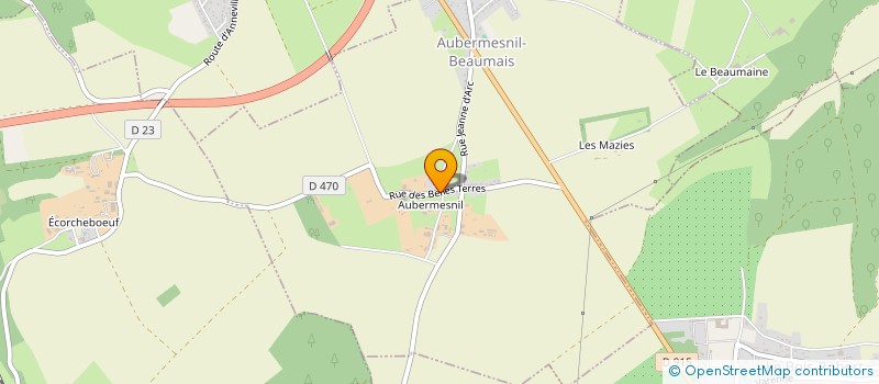 localisation de l'entreprise MONSIEUR FRANCK AUBLE  AUBERMESNIL-BEAUMAIS