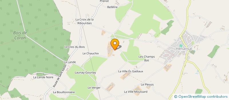 localisation de l'entreprise MONSIEUR FRANCK AUDOUARD à LAMBALLE-ARMOR