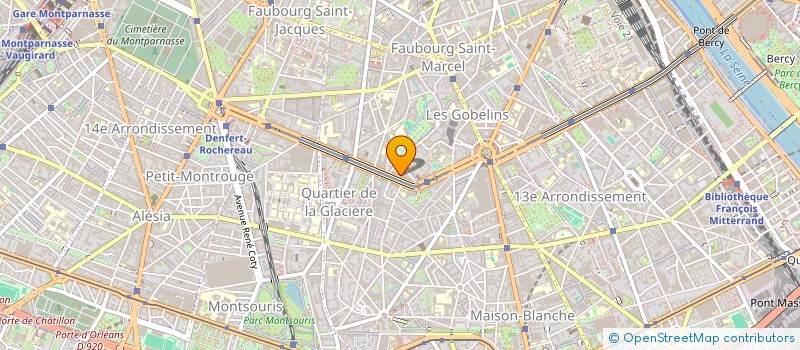 localisation de l'entreprise MONSIEUR FRANCK AUDRAIN  PARIS