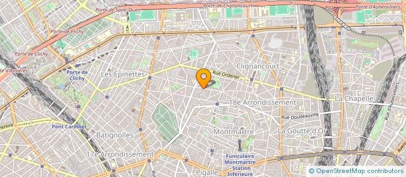 localisation de l'entreprise MONSIEUR FRANCK AUTREAU  PARIS