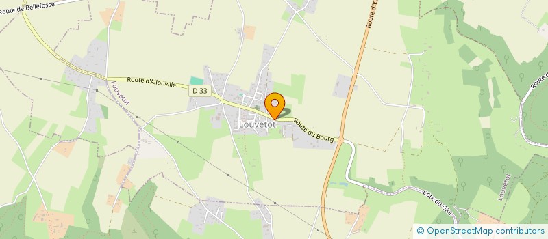 localisation de l'entreprise MONSIEUR FRANCK AUVRAY  LOUVETOT