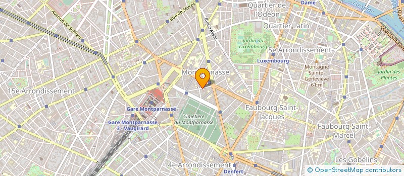 localisation de l'entreprise MONSIEUR FRANCK AVOGADRI  PARIS