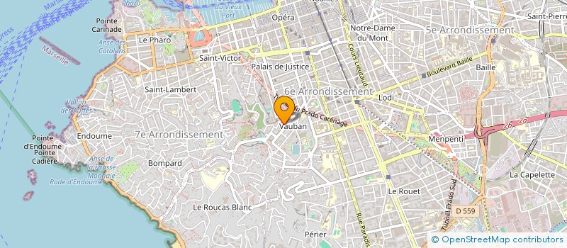 localisation de l'entreprise MONSIEUR FRANCK AYOUN à MARSEILLE