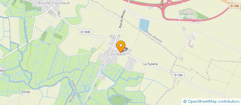 localisation de l'entreprise MONSIEUR FRANCK AZZOPARDI  BOUILLE-COURDAULT