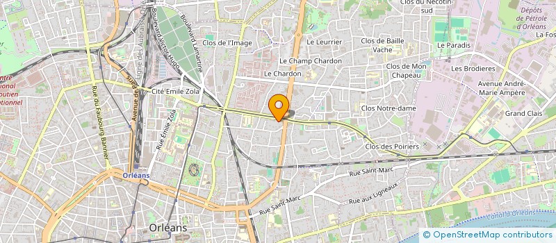 localisation de l'entreprise MONSIEUR FRANCK BABEE  ORLEANS