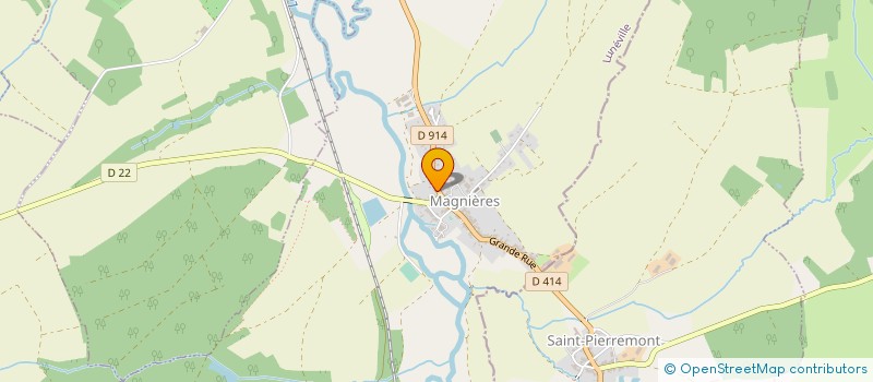 localisation de l'entreprise MONSIEUR FRANCK BABEL  MAGNIERES