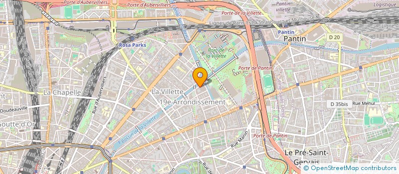 localisation de l'entreprise MONSIEUR FRANCK BABOURAM  PARIS