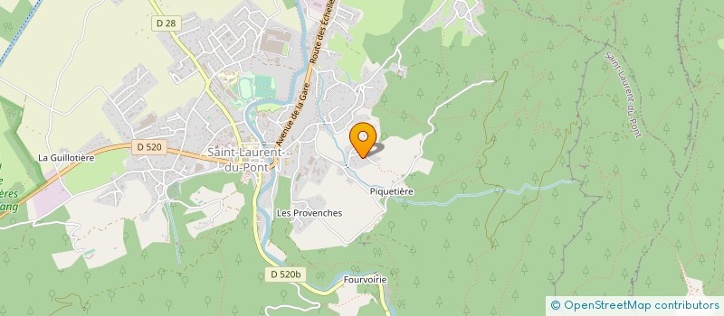 localisation de l'entreprise MONSIEUR FRANCK BAILLEUX  SAINT PIERRE D'ENTREMONT