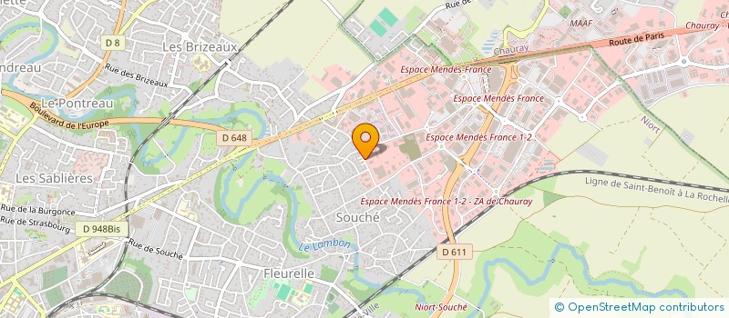 localisation de l'entreprise MONSIEUR FRANCK BALLAST  NIORT