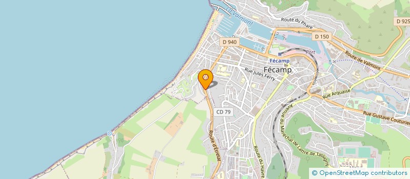 localisation de l'entreprise MONSIEUR FRANCK BALLIGAND à FECAMP