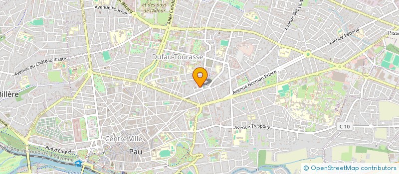 localisation de l'entreprise MONSIEUR FRANCK BARDON  BIARRITZ