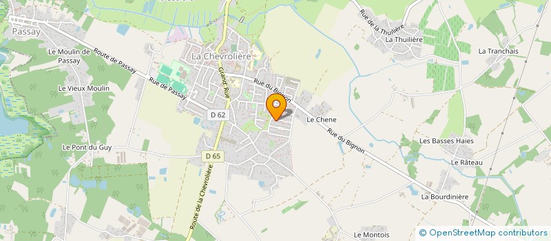 localisation de l'entreprise MONSIEUR FRANCK BARECK à LA CHEVROLIERE