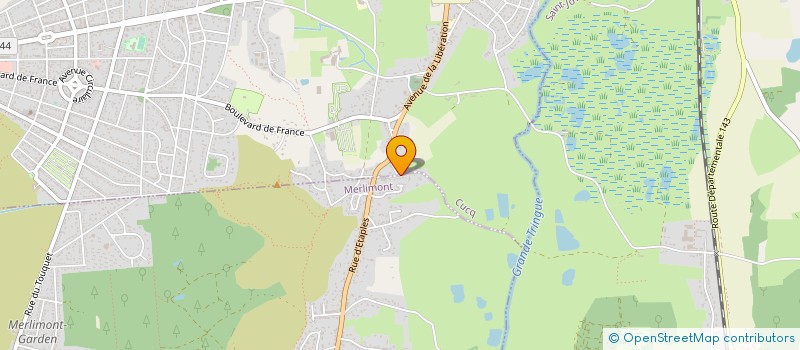 localisation de l'entreprise MONSIEUR FRANCK BAREZ  CAMIERS