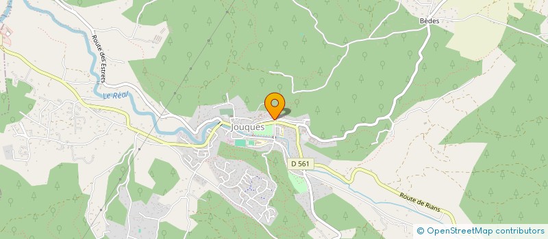 localisation de l'entreprise MONSIEUR FRANCK BARLES  JOUQUES