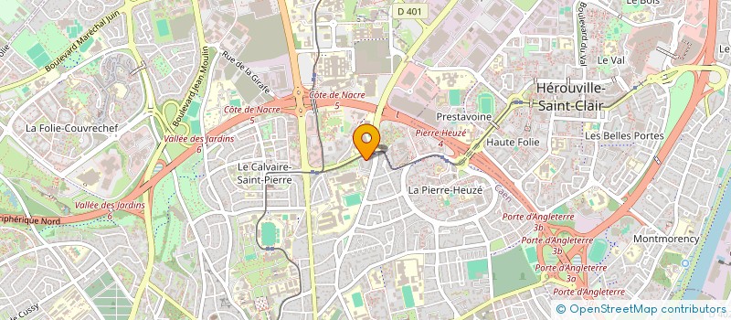 localisation de l'entreprise MONSIEUR FRANCK BARON à CAEN
