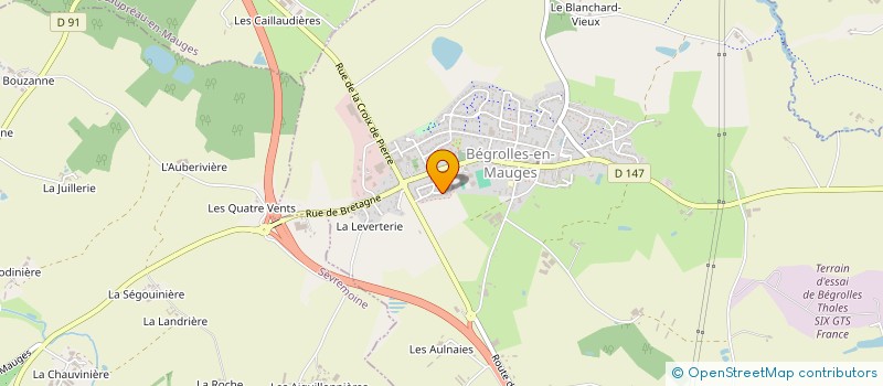 localisation de l'entreprise MONSIEUR FRANCK BARREAU  BEGROLLES-EN-MAUGES