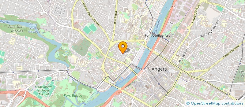 localisation de l'entreprise MONSIEUR FRANCK BASSA à ANGERS