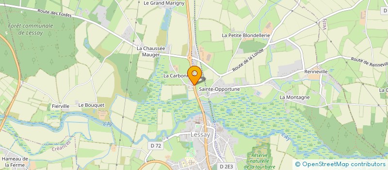 localisation de l'entreprise MONSIEUR FRANCK BAUCHEZ  PICAUVILLE