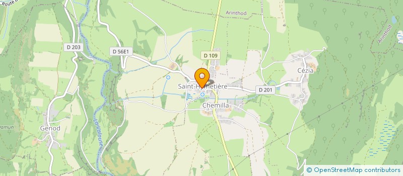 localisation de l'entreprise MONSIEUR FRANCK BAUGEY  VALZIN EN PETITE MONTAGNE