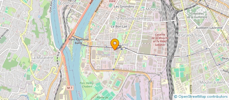 localisation de l'entreprise MONSIEUR FRANCK BAZIRUWIHA  LYON