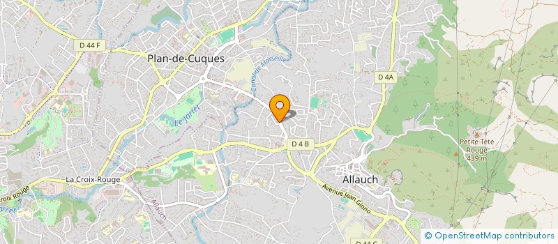 localisation de l'entreprise MONSIEUR FRANCK BEAINI  ALLAUCH