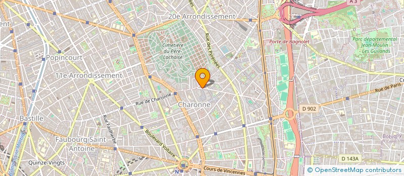 localisation de l'entreprise MONSIEUR FRANCK BEALU  PARIS