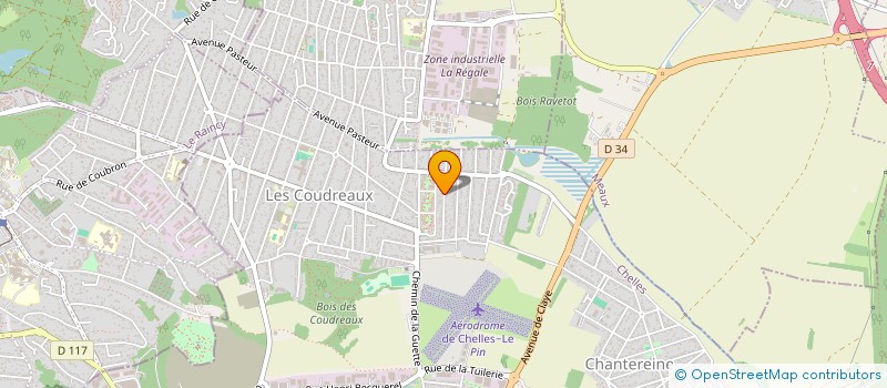 localisation de l'entreprise MONSIEUR FRANCK BEAUR à CHELLES