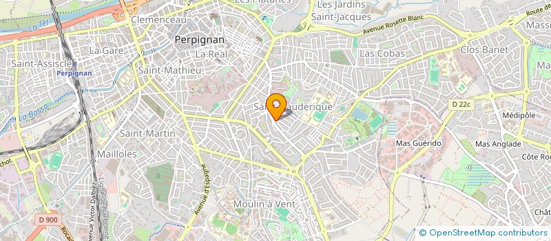 localisation de l'entreprise MONSIEUR FRANCK BEDEL  PERPIGNAN