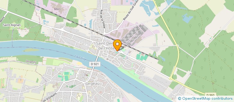 localisation de l'entreprise MONSIEUR FRANCK BEHANZIN  SAINT-DENIS-DE-L'HOTEL