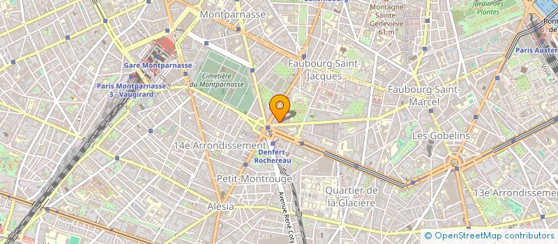 localisation de l'entreprise MONSIEUR FRANCK BEIGELMAN  PARIS