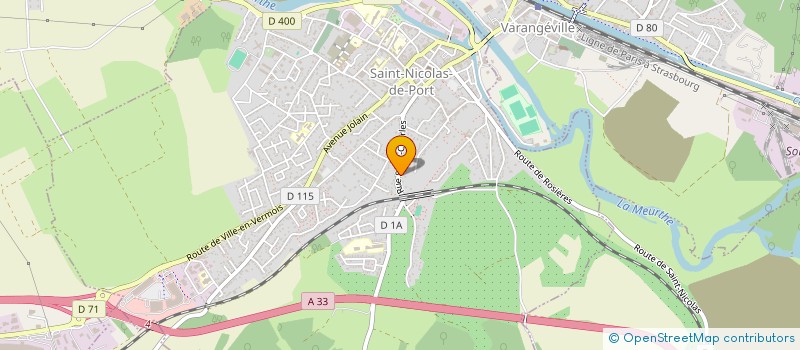 localisation de l'entreprise MONSIEUR FRANCK BELLACA  SAINT-NICOLAS-DE-PORT