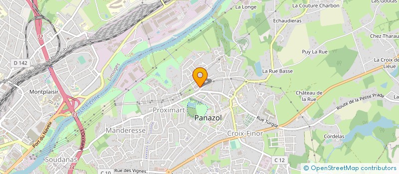 localisation de l'entreprise MONSIEUR FRANCK BELLAPIANTA à PANAZOL