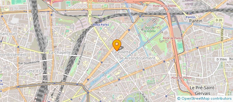 localisation de l'entreprise MONSIEUR FRANCK BELLOCQ  PARIS