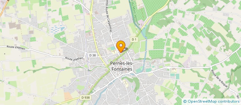 localisation de l'entreprise MONSIEUR FRANCK BENAVENT à PERNES-LES-FONTAINES