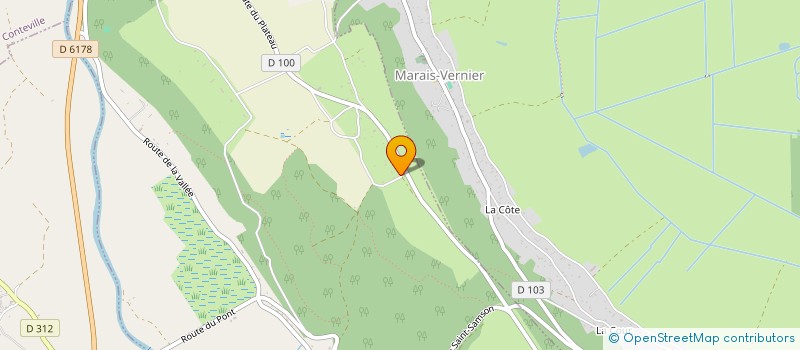 localisation de l'entreprise MONSIEUR FRANCK BENEULT  SAINT-SAMSON-DE-LA-ROQUE